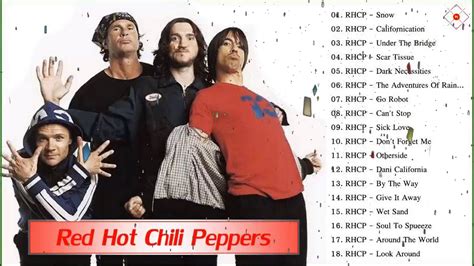 Dec 19, 2023 · In this article, we’ll look at the 31 best songs the Red Hot Chili Peppers have ever produced. 1. Under The Bridge. Red Hot Chili Peppers - Under The Bridge [Official Music Video] There are plenty of tracks you can make a really good argument to put as the best Red Hot Chili Peppers song of all time. 
